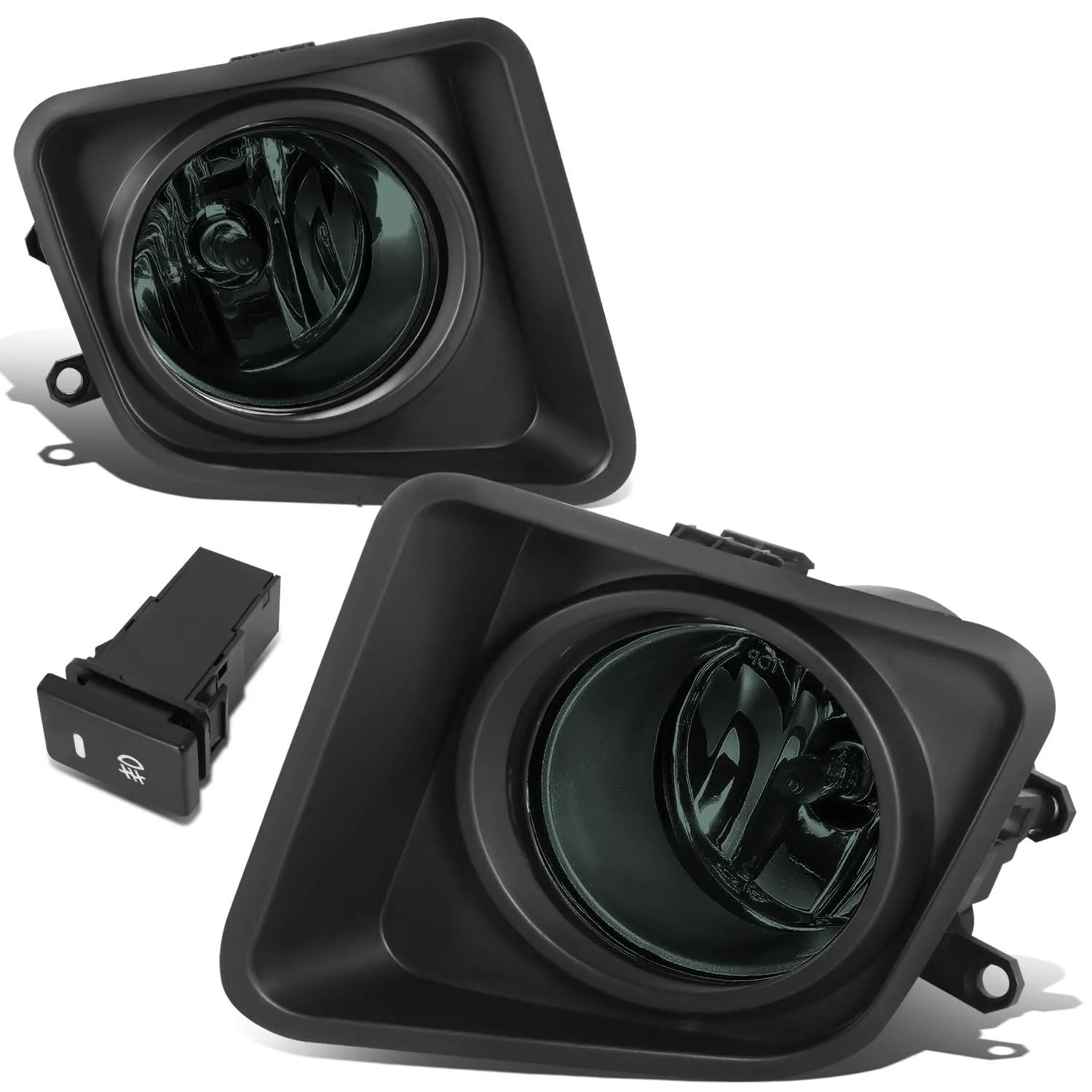2014-2021 Toyota Tundra Smoked Fog Lights with Switch & Wiring