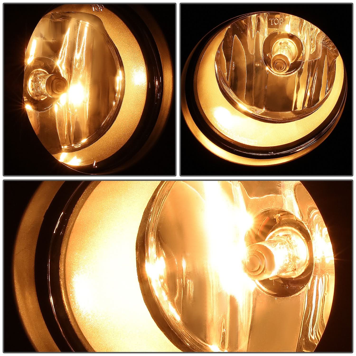 2014-2021 Toyota Tundra Smoked Fog Lights with Switch & Wiring - Image 4