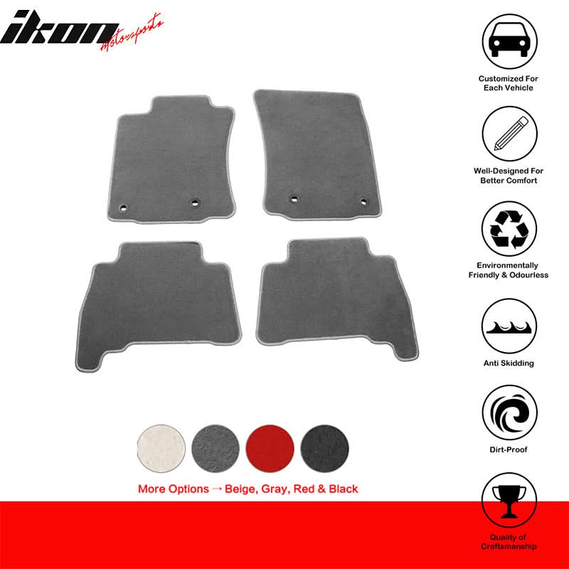2014-2023 4Runner 2014-2022 GX460 4PCS Floor Mats Carpet Nylon - Image 9