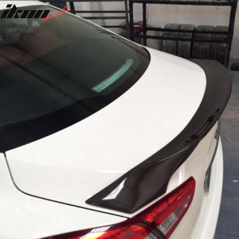 2014-2023 Maserati Ghibli ASPEC Style Forge Trunk Spoiler Carbon Fiber - Image 2