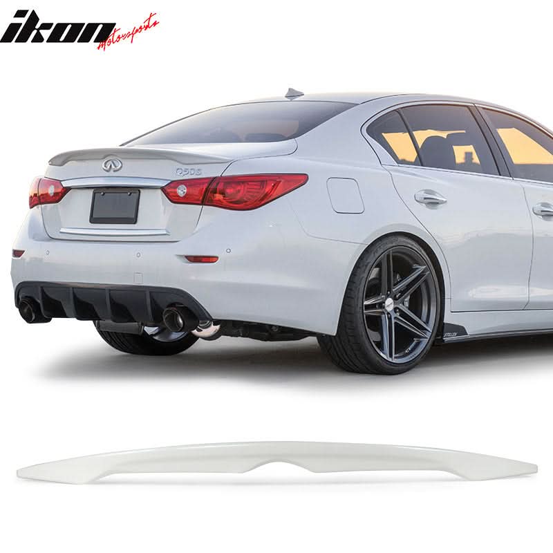 2014-2024 Infiniti Q50 Sedan OE Trunk Spoiler ABS - Image 13