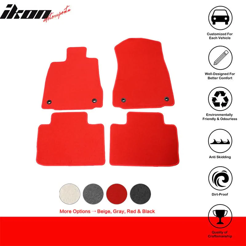 2014-2024 Lexus IS250 IS300 IS350 Nylon Floor Mats Liner Carpet OEM# - Image 13