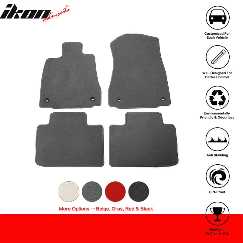 2014-2024 Lexus IS250 IS300 IS350 Nylon Floor Mats Liner Carpet OEM# - Image 15