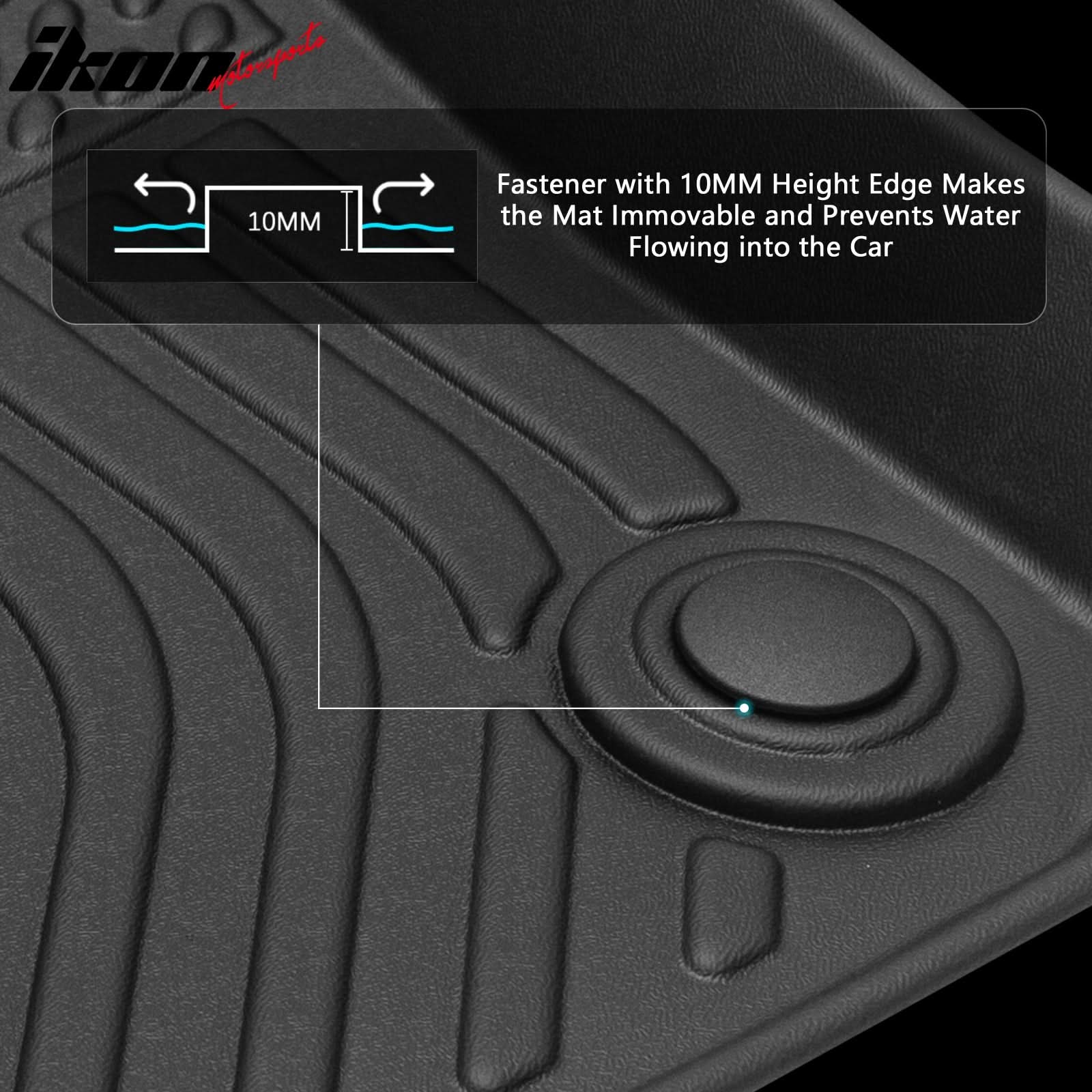 2014-2024 Mini Cooper Hardtop 2DR SE 3D Molded Floor Mats TPE 4PCS - Image 3