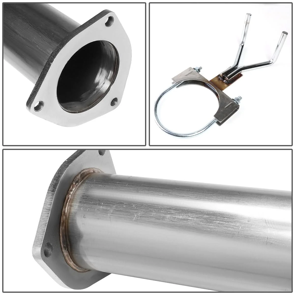 2015-2016 Ford F-250 F-350 F-450 Super Duty Catback Exhaust Stainless Steel - Image 6