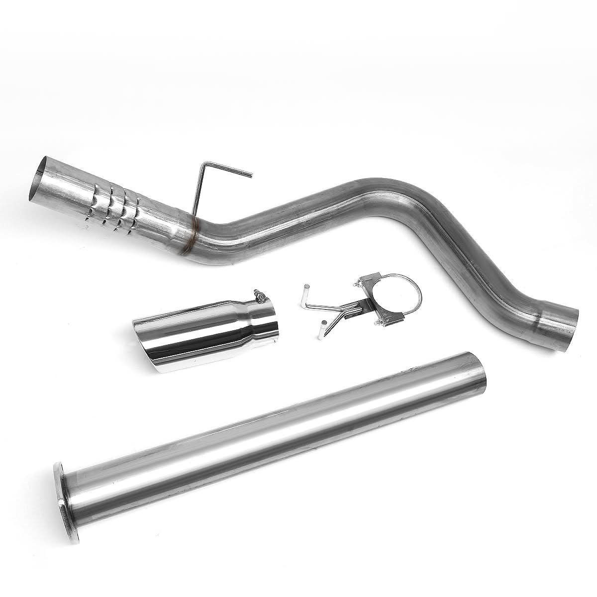 2015-2016 Ford F-250 F-350 F-450 Super Duty Catback Exhaust Stainless Steel - Image 7