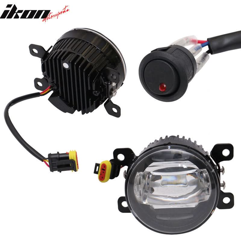 2015-2016Â Honda Civic 4Dr 2Dr Fog Light And Fog Cover US Model ABS - Image 4