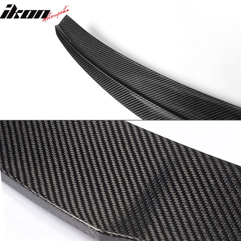2015-2017 Audi S3 8V JC Style Rear Trunk Spoiler Wing Carbon Fiber - Image 7