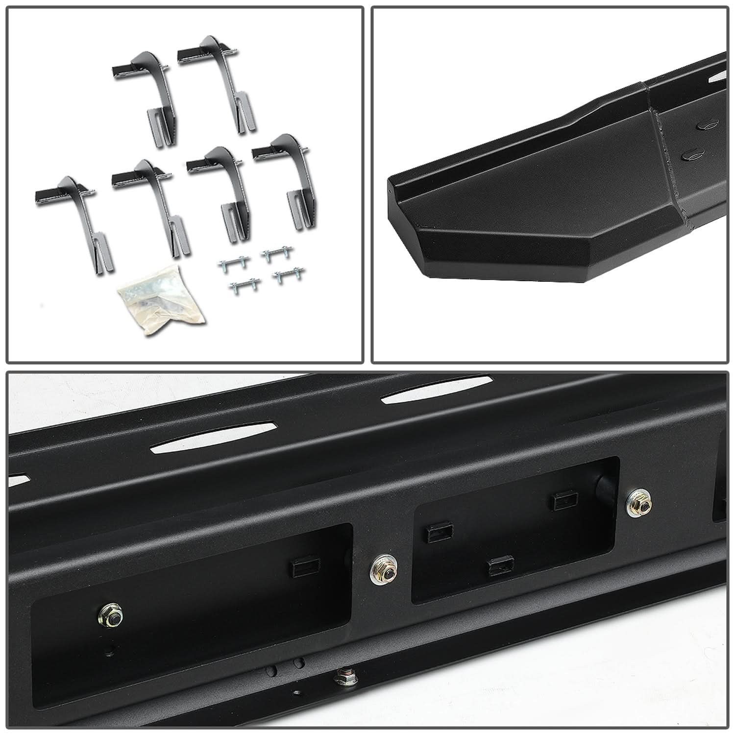 2015-2017 Ford F-150 Crew Cab 5.5" Straight Nerf Bars with Brackets - Image 5