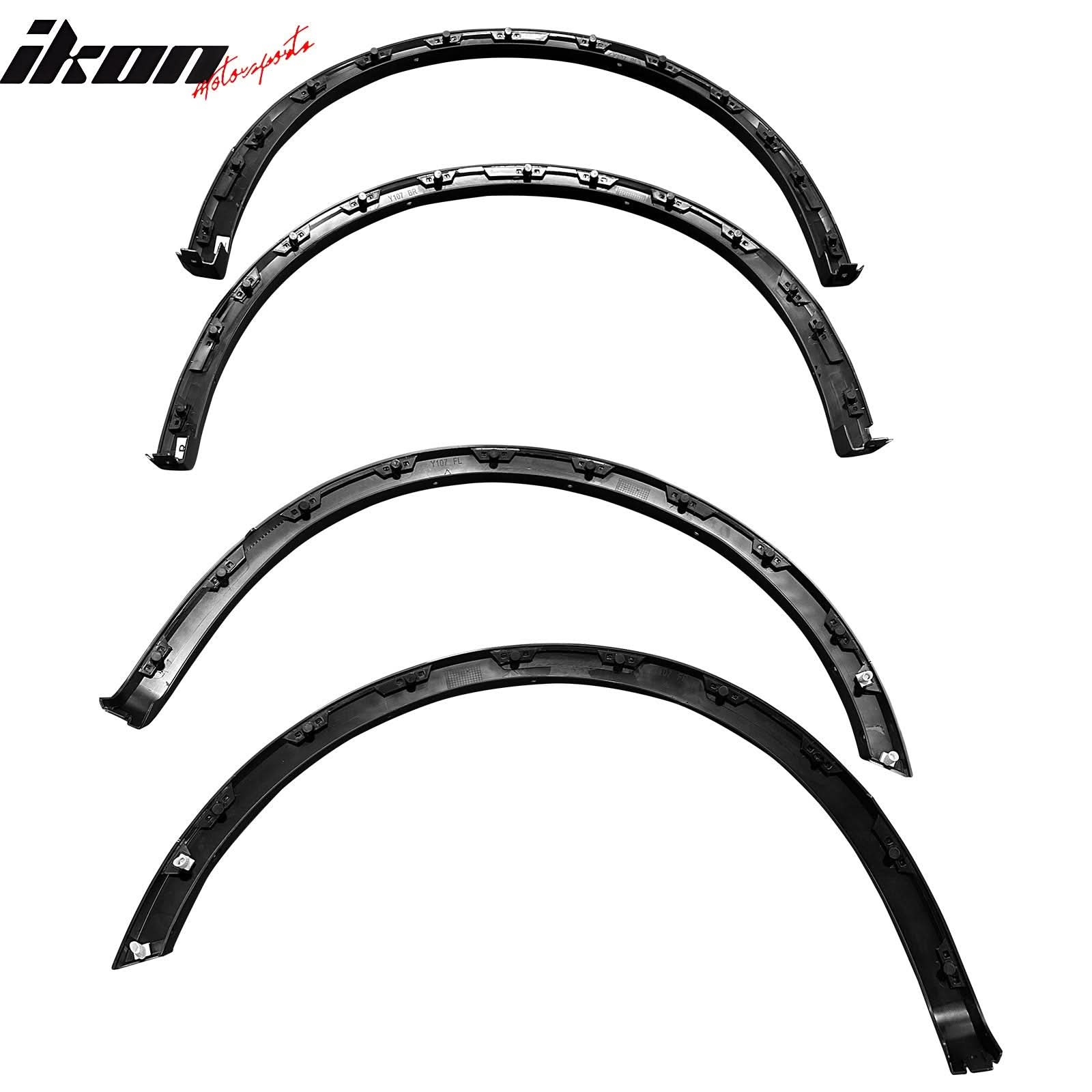 2015-2017 Ford F-150 F150 OE Style 4PCS Wheel Fender Flares PP - Image 2