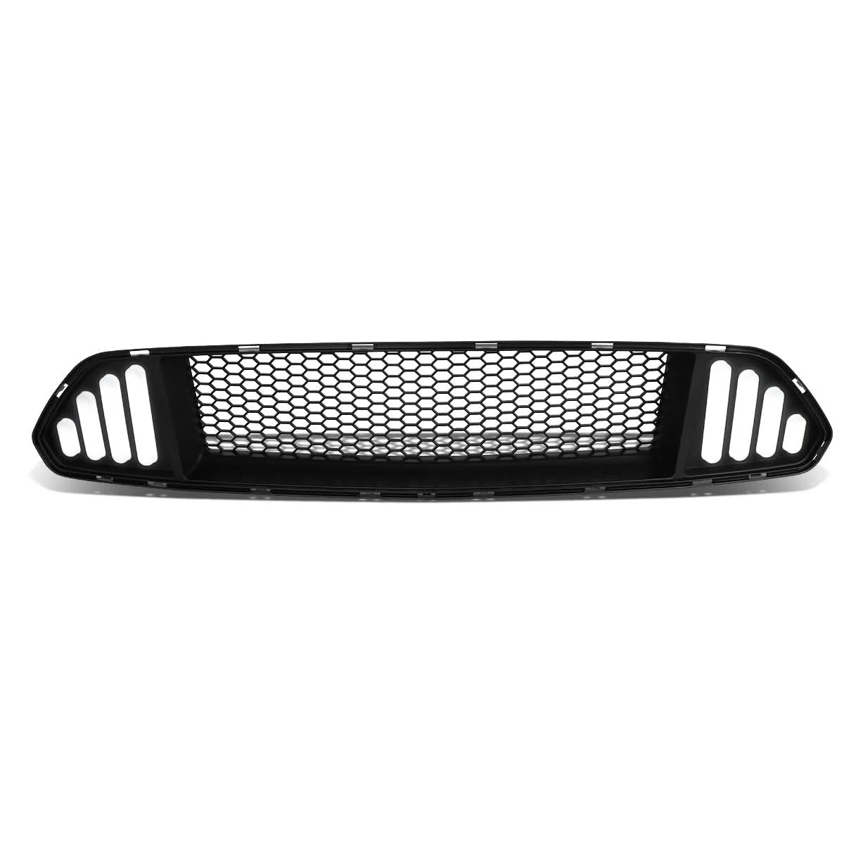 2015-2017 Ford Mustang Badgeless Honeycomb Mesh Grille - Black - Image 3