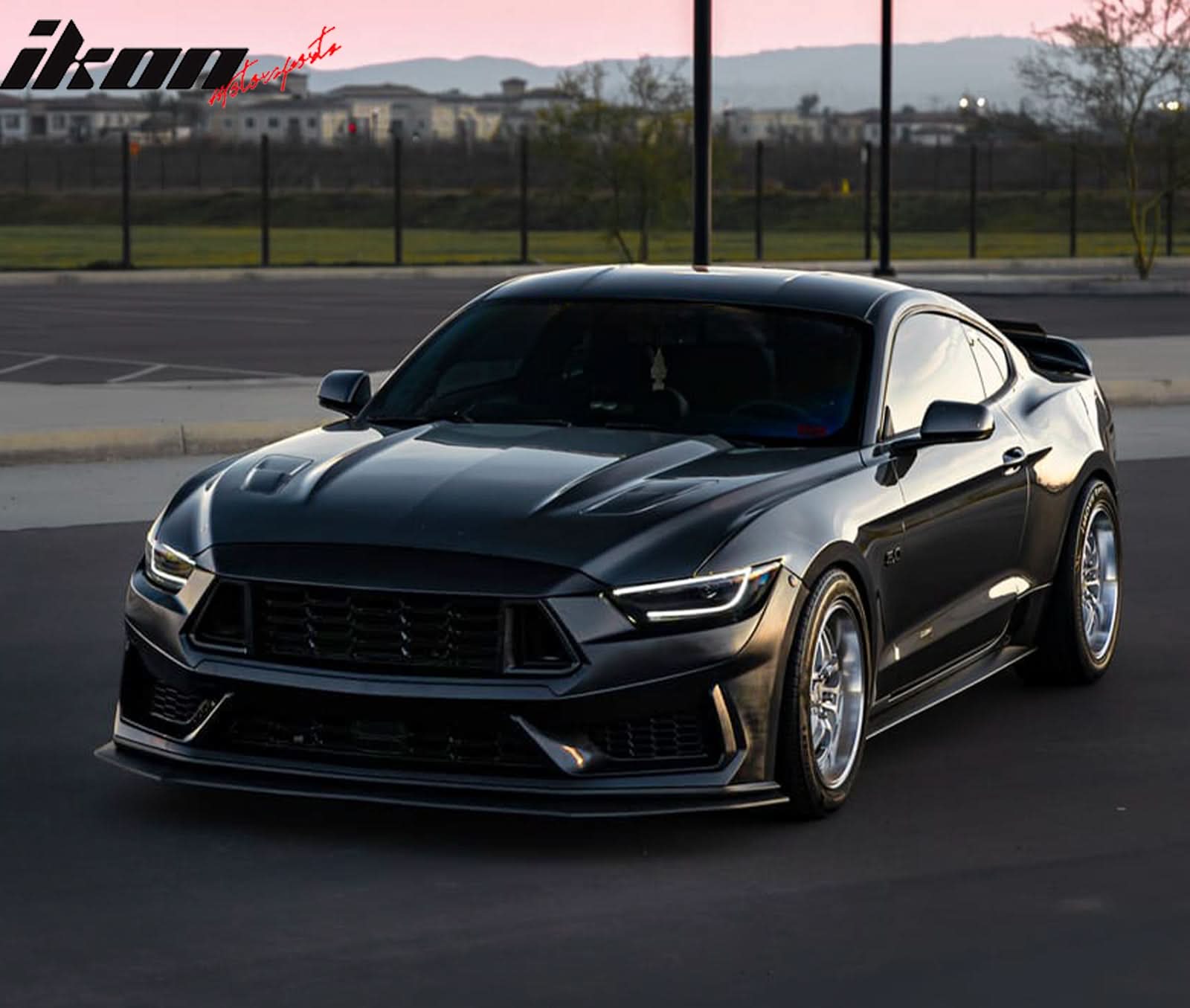 2015-2017 Ford Mustang Dark Horse Style Front Bumper Cover Headlight - Image 3