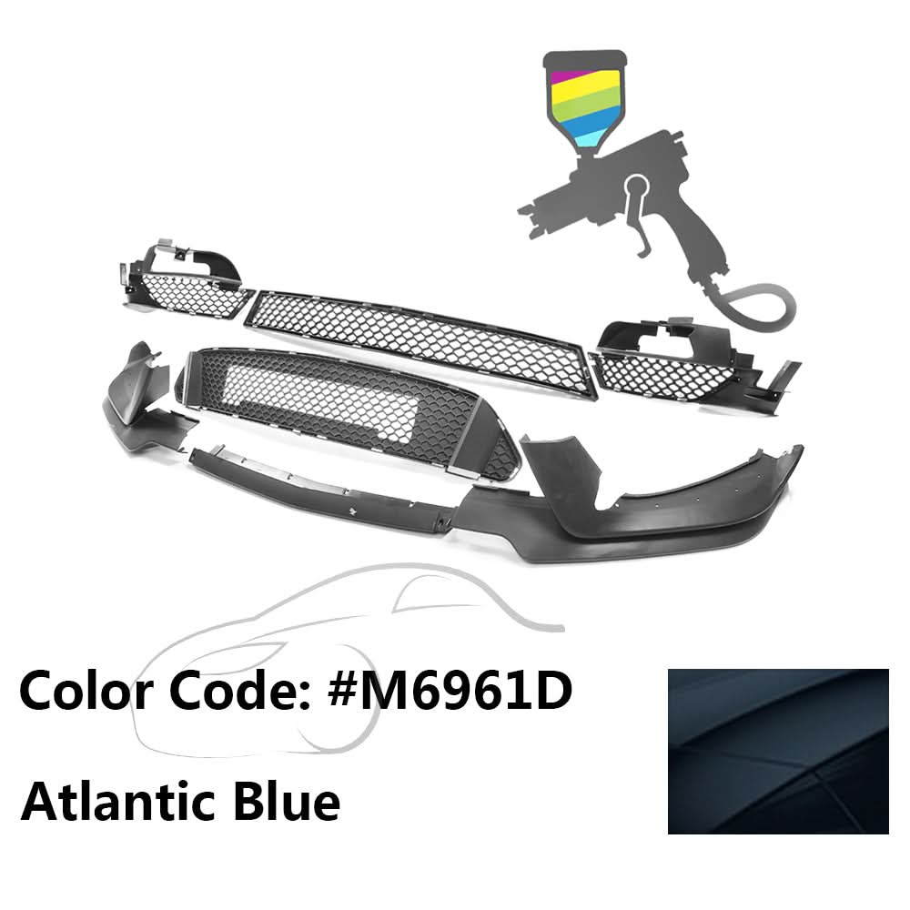2015-2017 Ford Mustang Front Lip Grille Fog Light Cover PP - Image 23