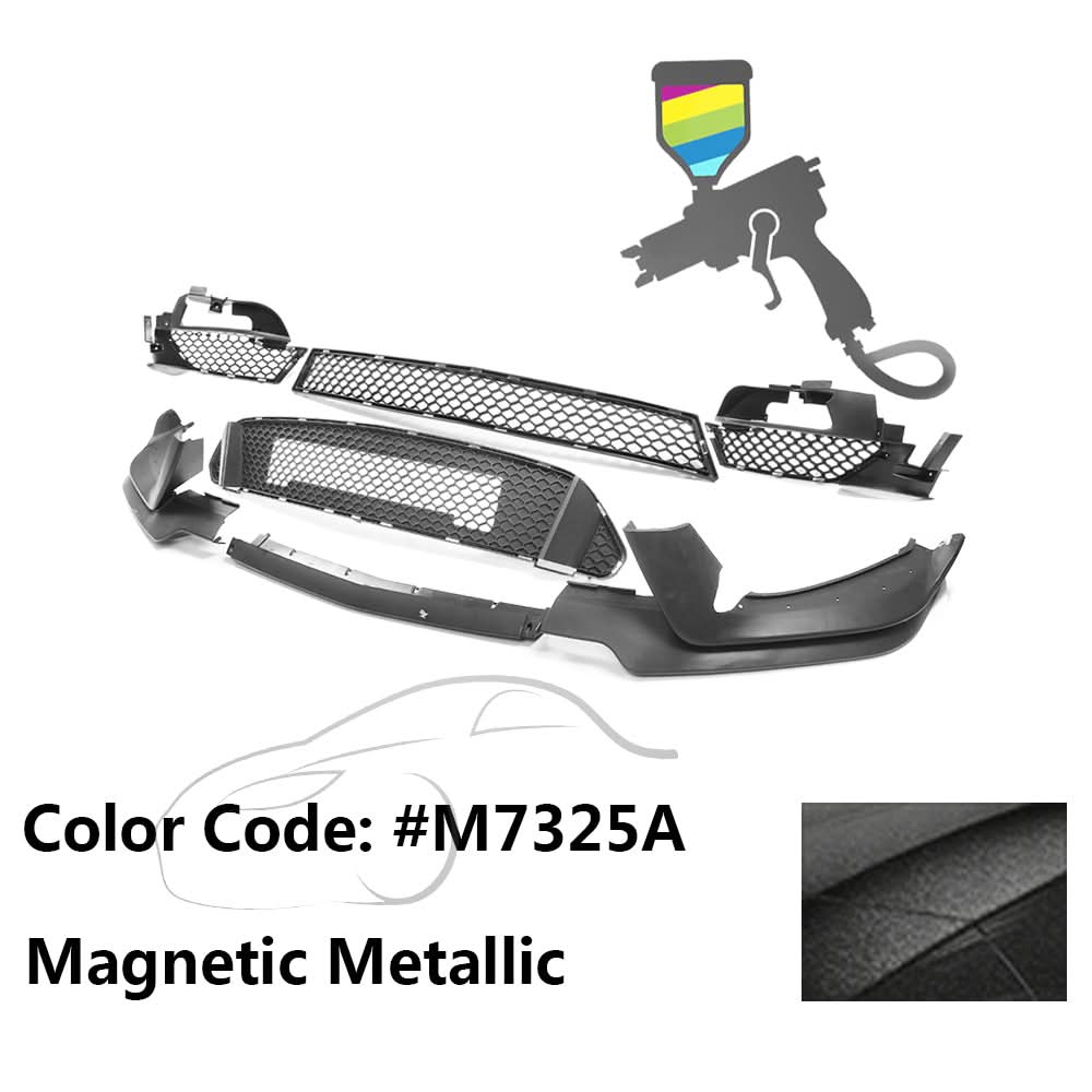 2015-2017 Ford Mustang Front Lip Grille Fog Light Cover PP - Image 8