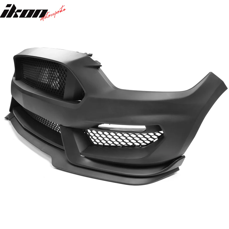 2015-2017 Ford Mustang GT350 Style Front Bumper Conversion Full Set - Image 5
