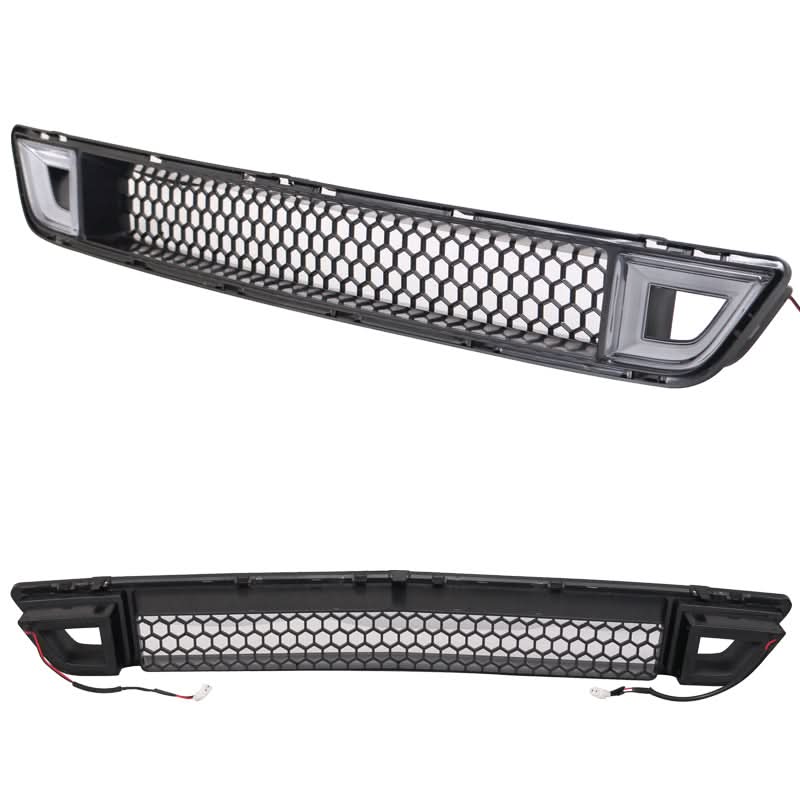 2015-2017 Ford Mustang IKON Front Lower Grill Mesh Grille With Light - Image 3