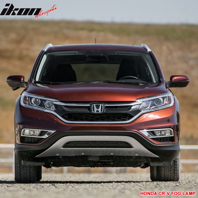 2015-2017 Honda CRV Fog Lights Lamps w/ Bezels Wiring - Image 8