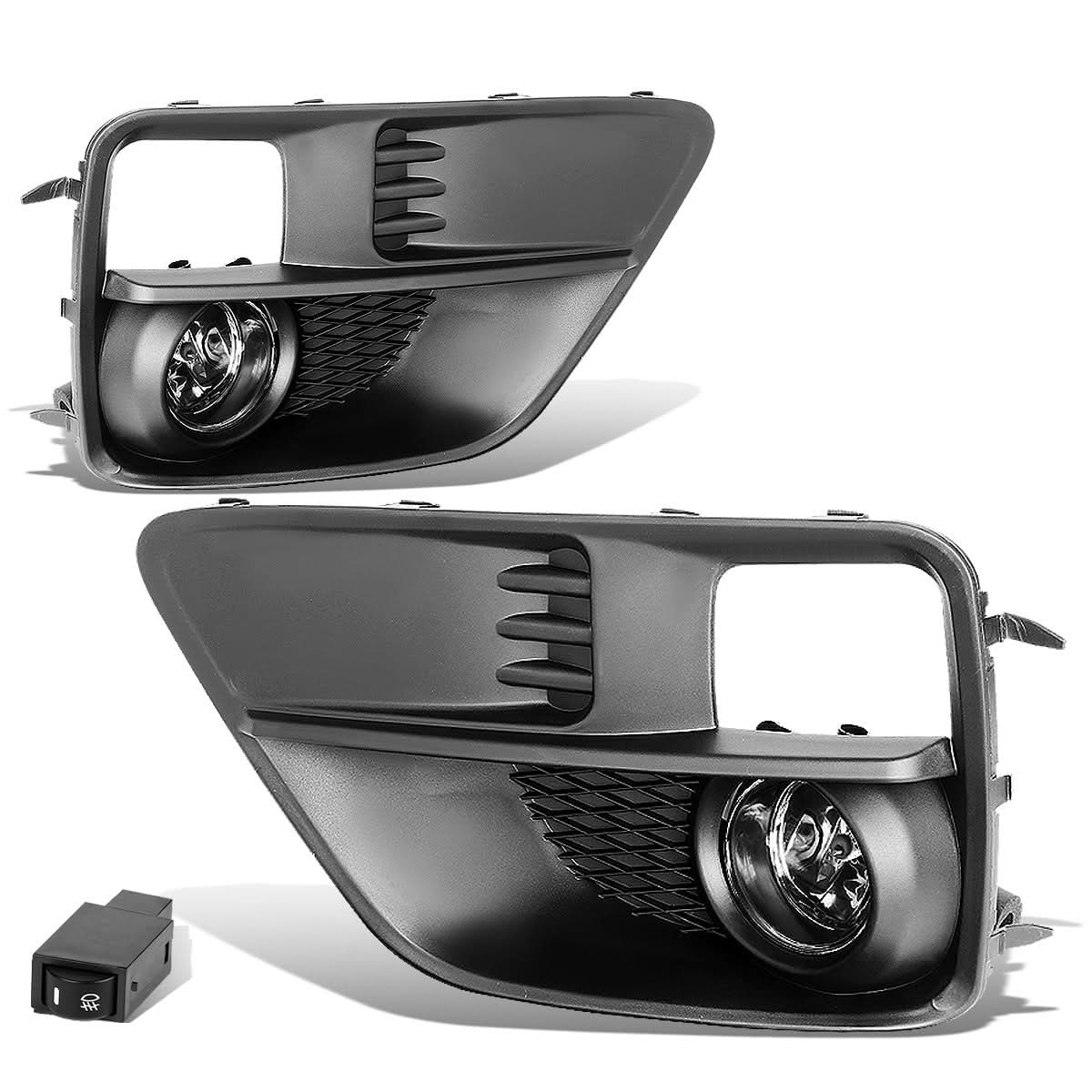 2015-2017 Subaru WRX STI Fog Lights with Switch & Bezel - Chrome - Image 3