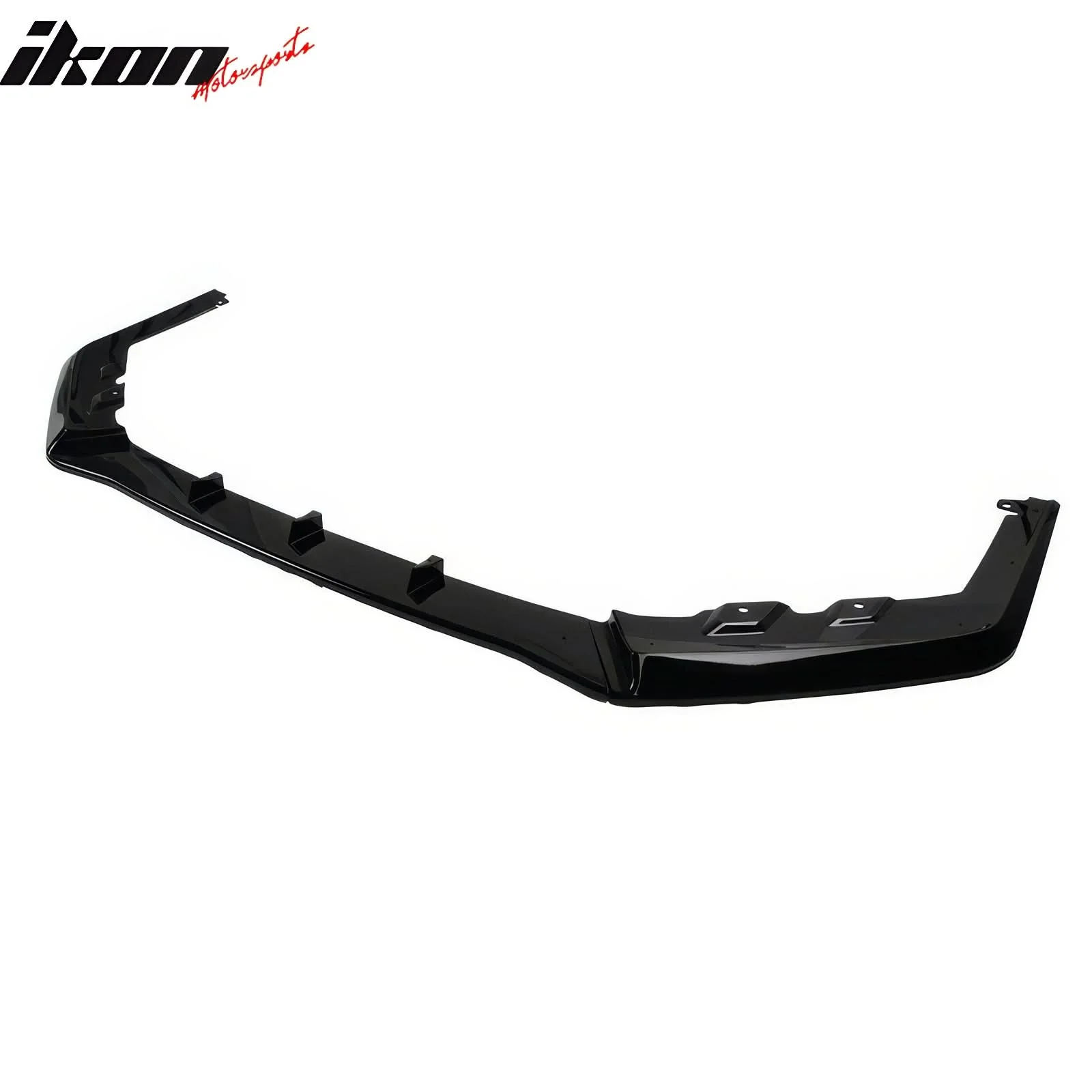 2015-2017 Subaru WRX STI MPX Style Gloss Black Front Bumper Lip PP 3PC - Image 5