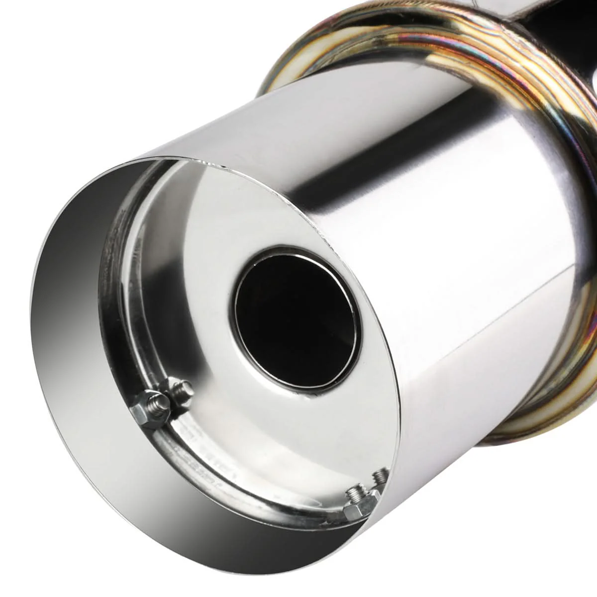 2015-2017 Subaru WRX STI Single Tip Catback Exhaust - Stainless Steel - Image 4