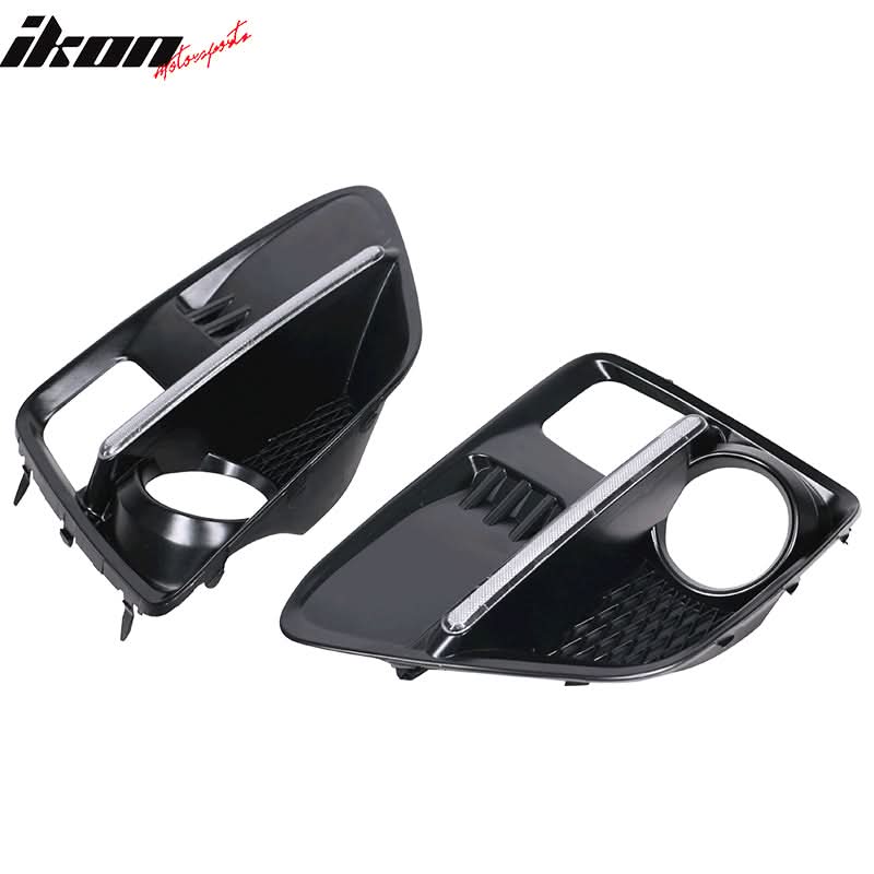 2015-2017Â Subaru WRX Sti White DRL & Amber Switchback Fog Light Covers - Image 5