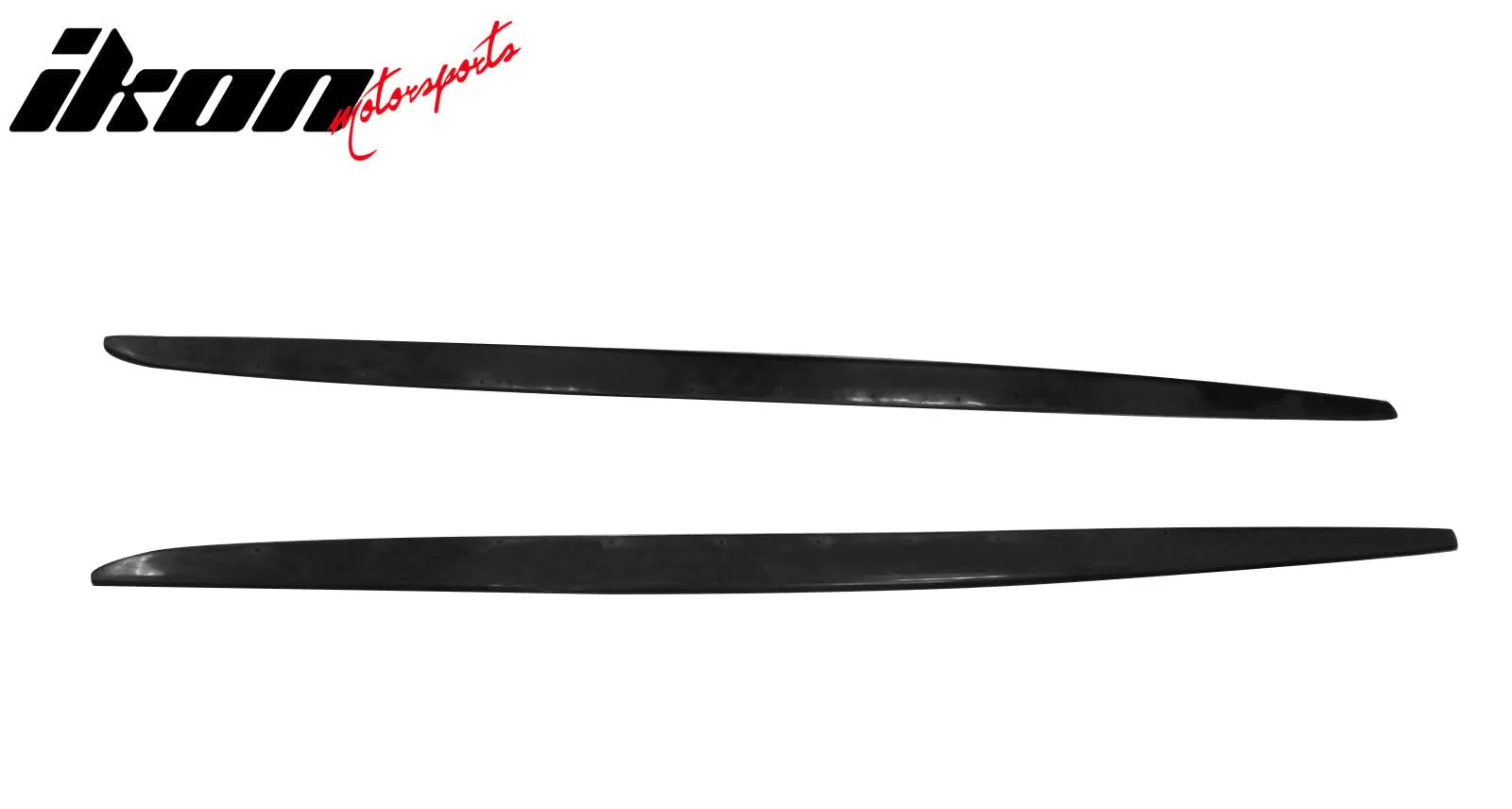 2015-2018 BMW F80 M3 Side Skirts Extention MT Style PU Unpainted Black - Image 5