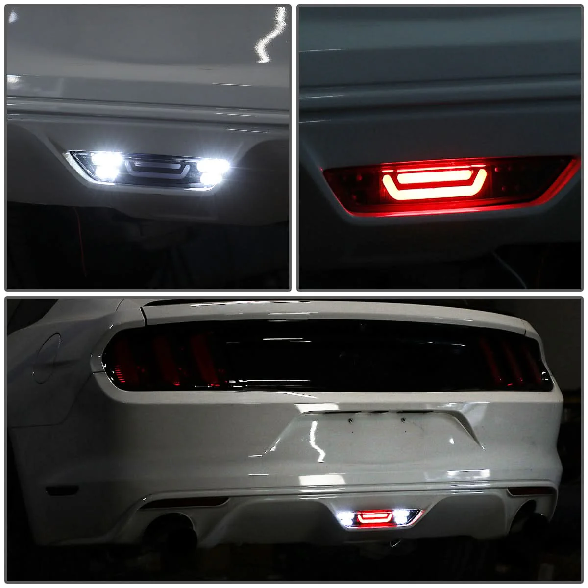 2015-2018 Ford Mustang 3D LED Third Brake Light - Black - Image 6