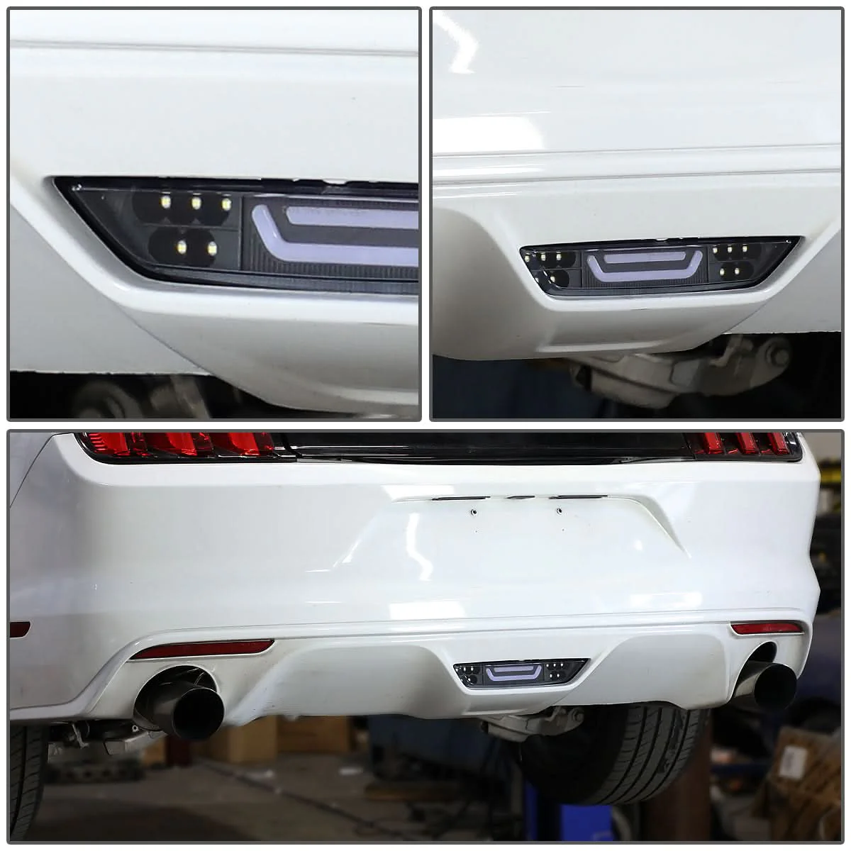 2015-2018 Ford Mustang 3D LED Third Brake Light - Black - Image 7