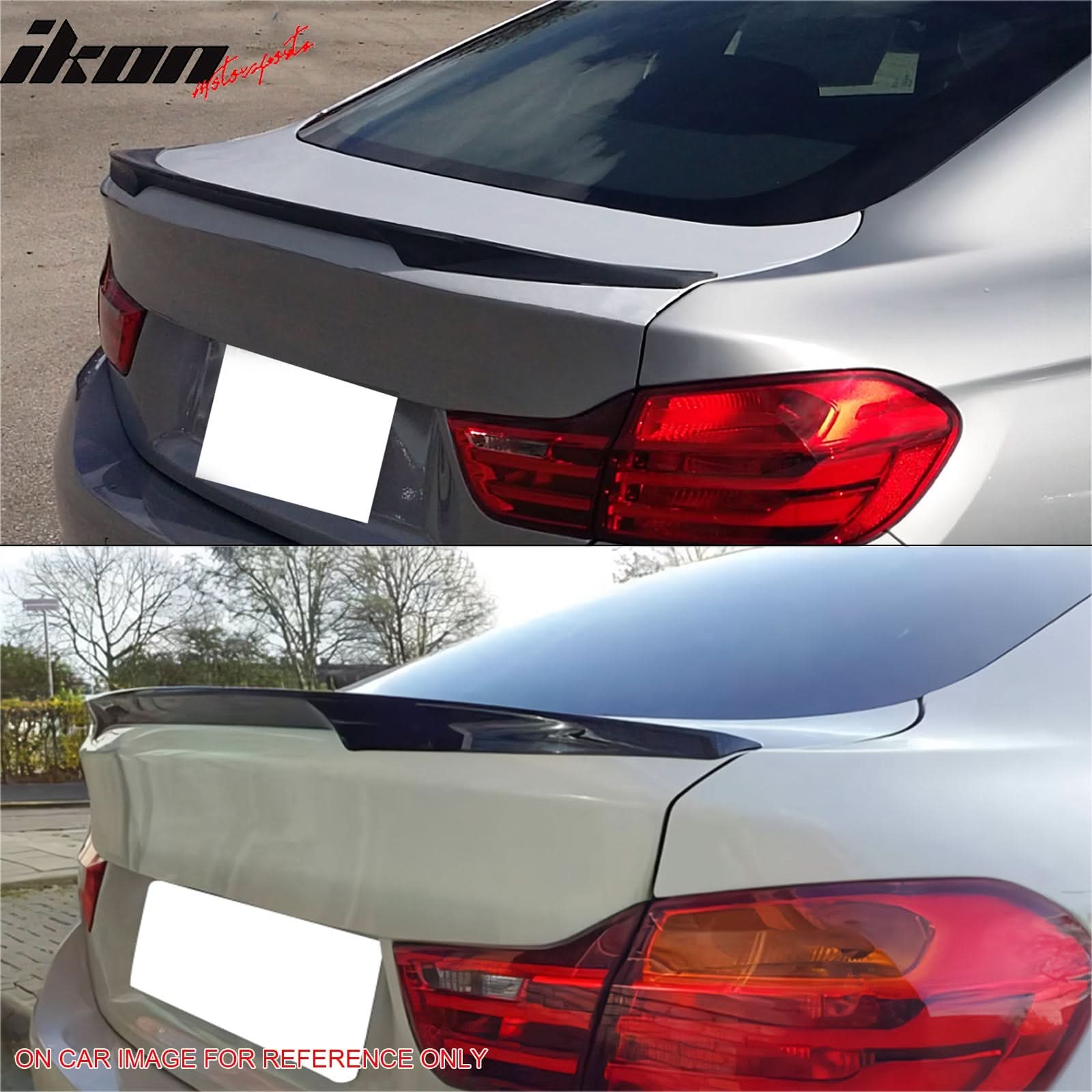2015-2020 BMW F36 4 Series Gran Coupe P Style #335 Blue Trunk Spoiler - Image 2