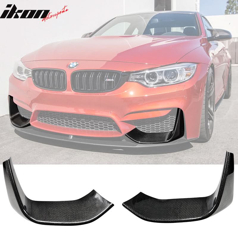 2015-2020 BMW F82 F80 M3 M4 Front Splitters and Bottom Lip Spoiler - Image 15