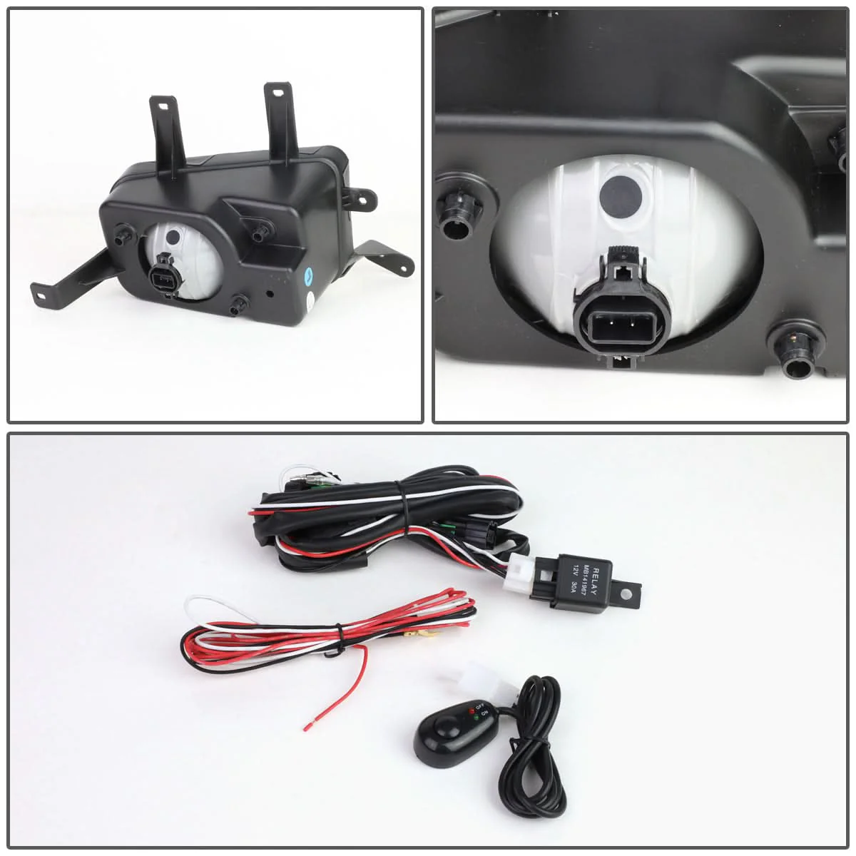 2015-2020 Chevrolet Tahoe Suburban Fog Lights with Switch Chrome - Image 6