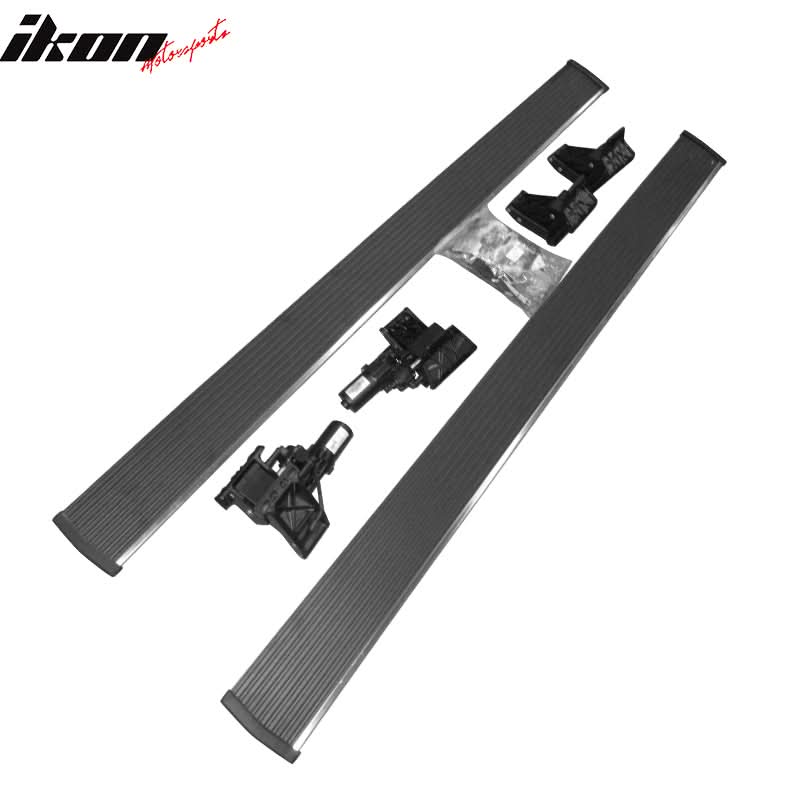 2015-2020 Ford F-150 Black 2PCS Running Boards Side Step Nerf Bars - Image 2
