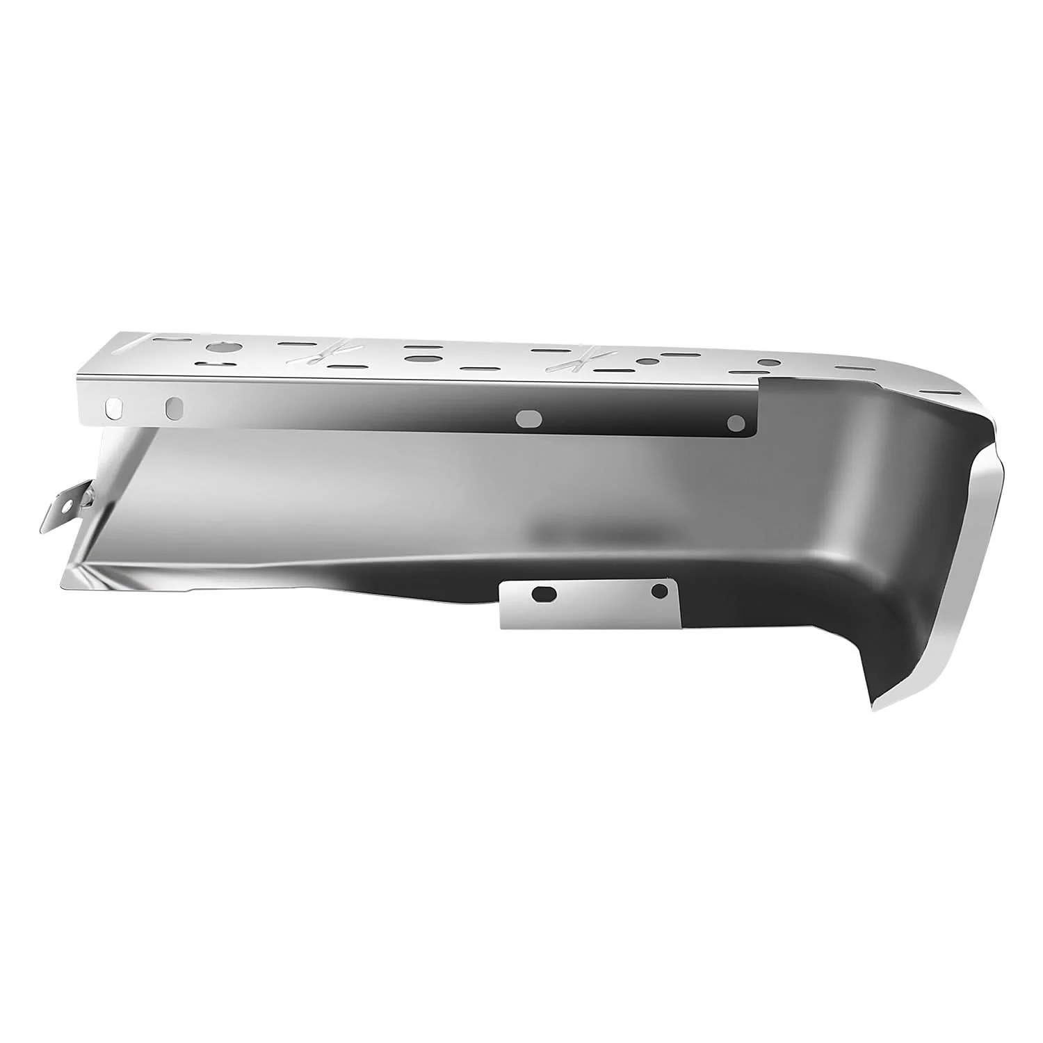 2015-2020 Ford F-150 Chrome Left Rear Bumper Cover - Image 4