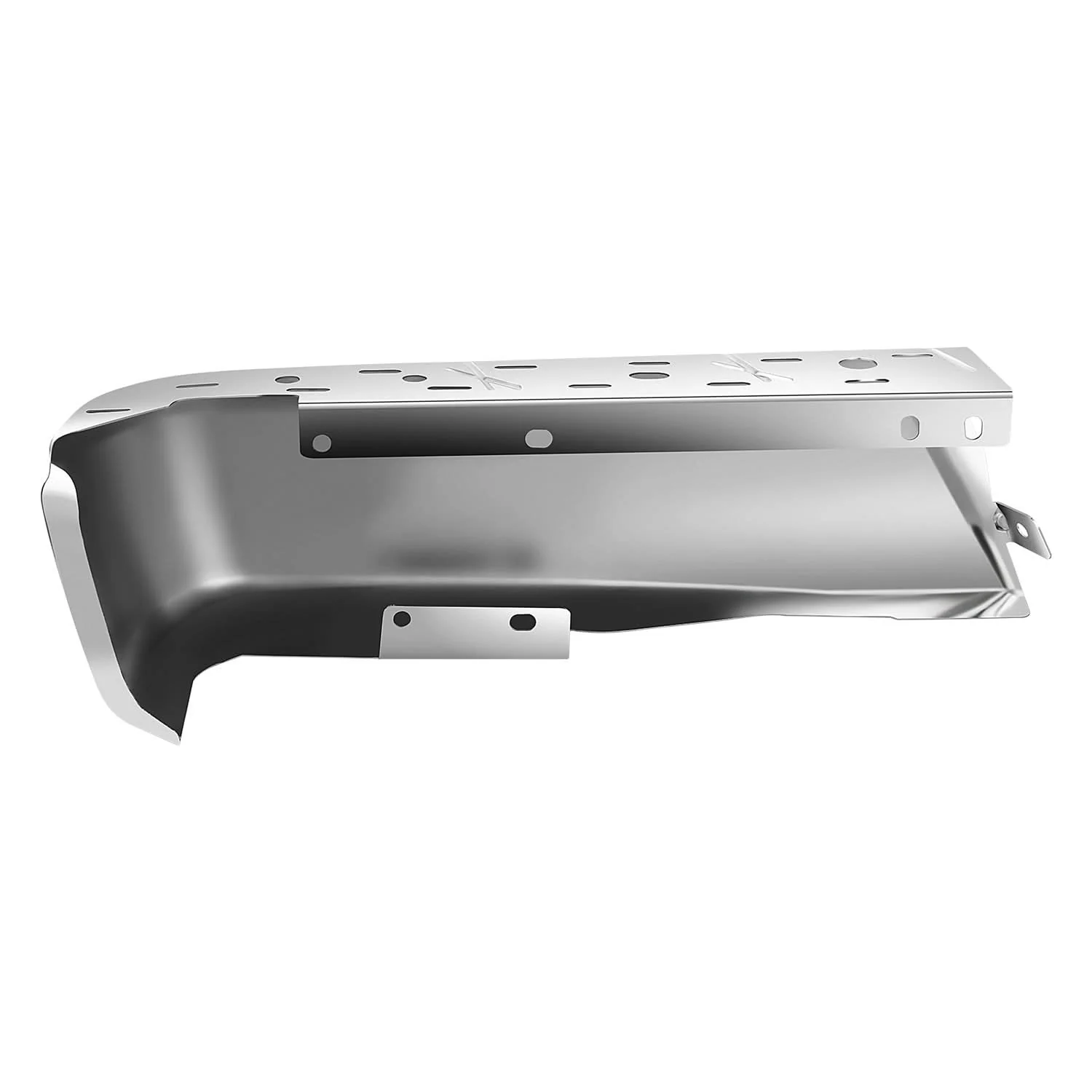 2015-2020 Ford F-150 Rear Bumper Cover Chrome Right Side - Image 4