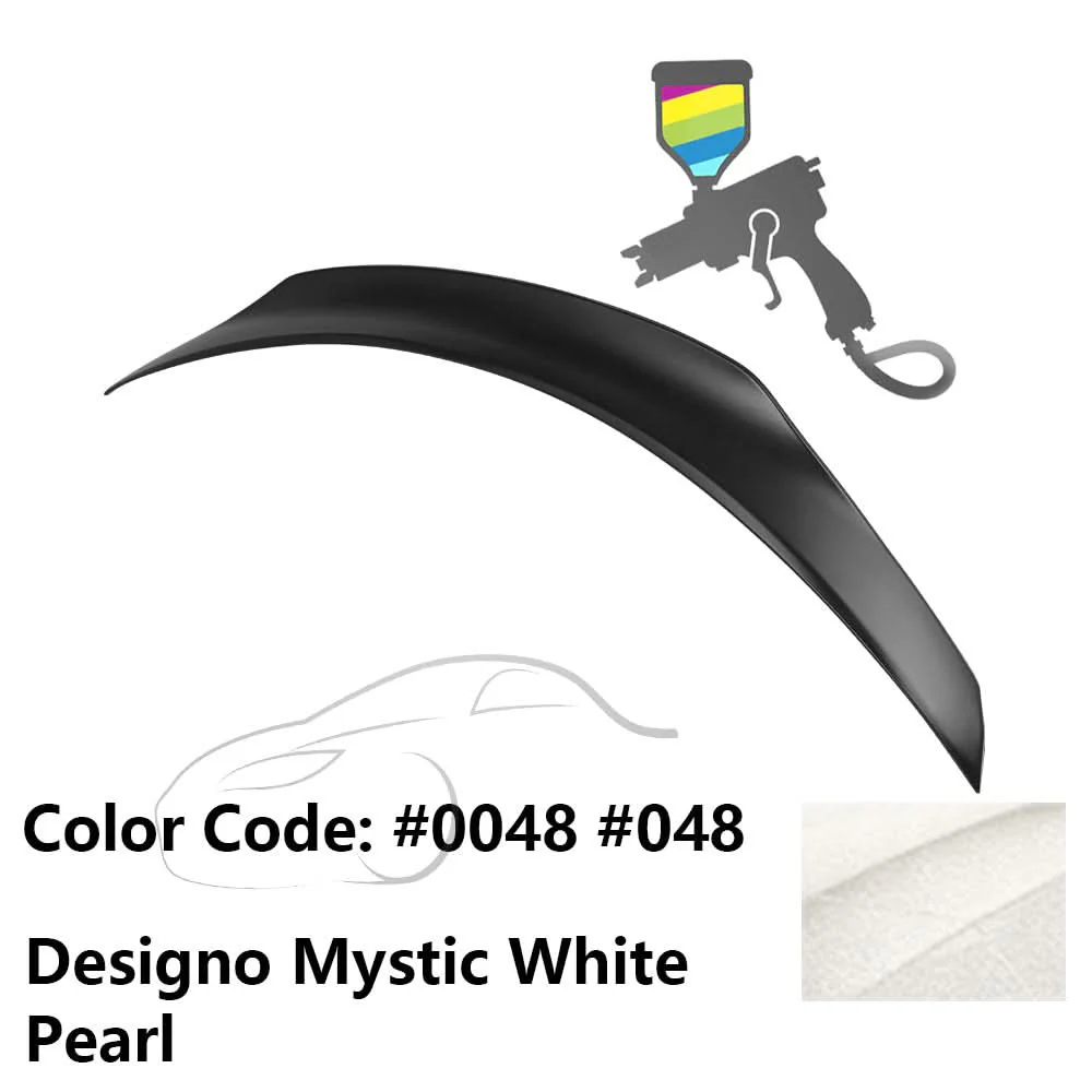 2015-2021 Benz W205 C-Class PSM Style Trunk Spoiler ABS - Image 35