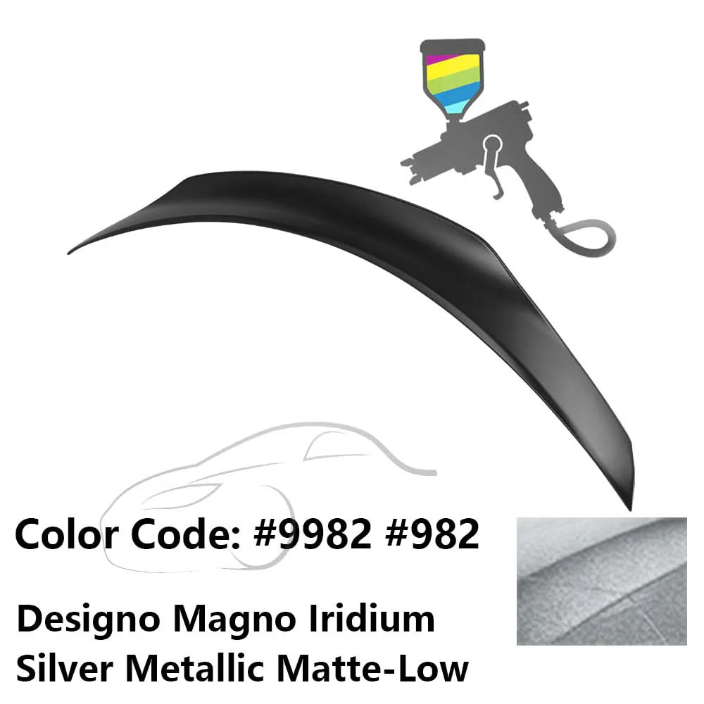 2015-2021 Benz W205 C-Class PSM Style Trunk Spoiler ABS - Image 38