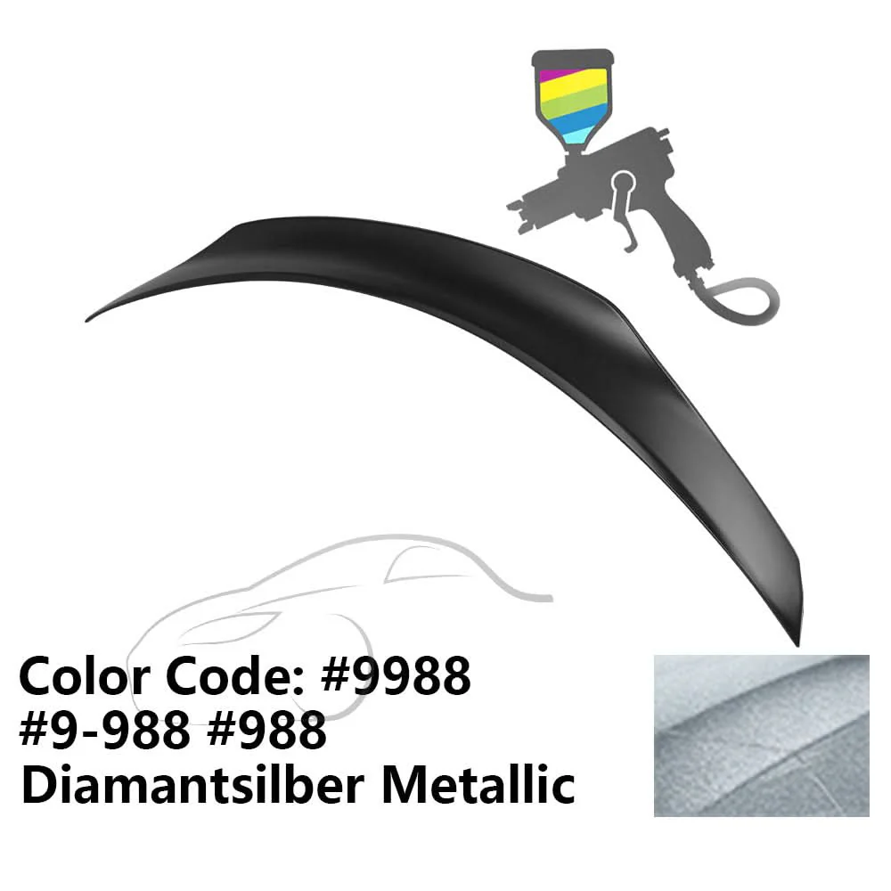 2015-2021 Benz W205 C-Class PSM Style Trunk Spoiler ABS - Image 41
