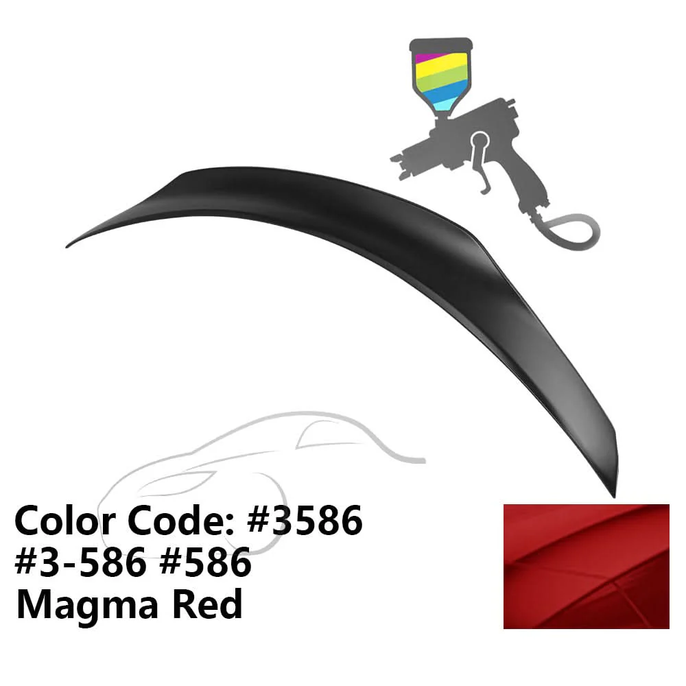 2015-2021 Benz W205 C-Class PSM Style Trunk Spoiler ABS - Image 44