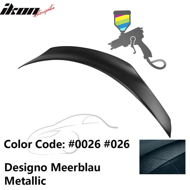 2015-2021 Benz W205 C-Class PSM Style Trunk Spoiler ABS - Image 47