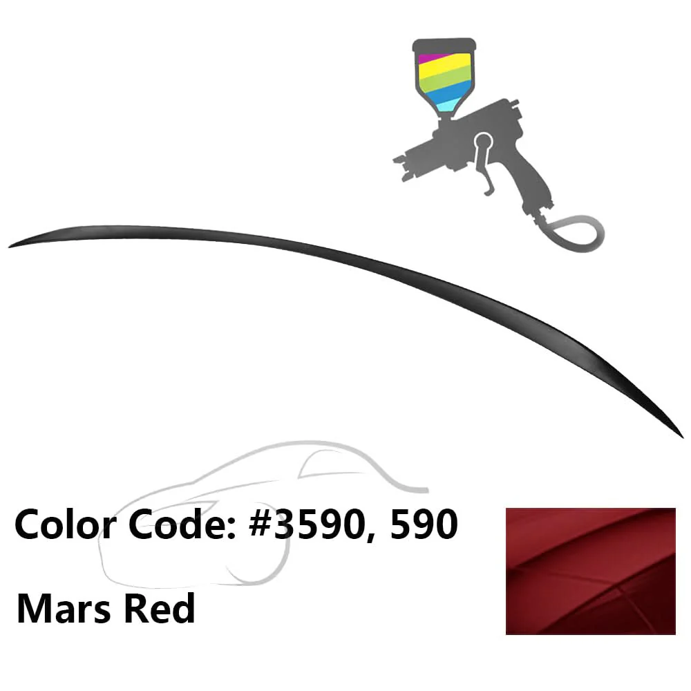 2015-2021 Benz W205 Sedan 4D OE Style Trunk Spoiler ABS - Image 21