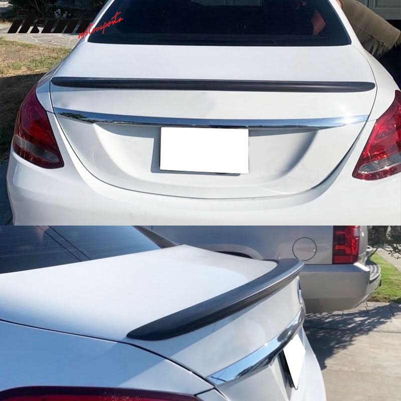 2015-2021 Mercedes Benz W205 4Door AMG Style Trunk Spoiler ABS - Image 3