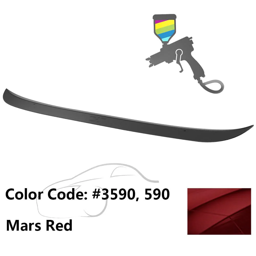 2015-2021 Mercedes Benz W205 OE Style Rear Roof Spoiler Wing ABS - Image 20