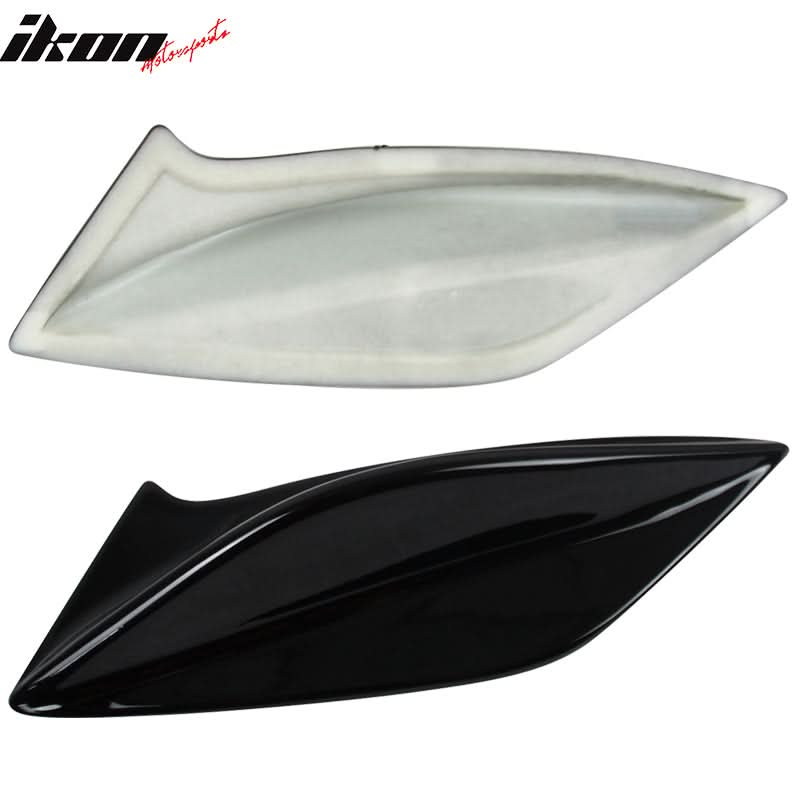 2015-2021 Subaru WRX&STI DTO Style Gloss Black Trunk Spoiler Side Fins - Image 5