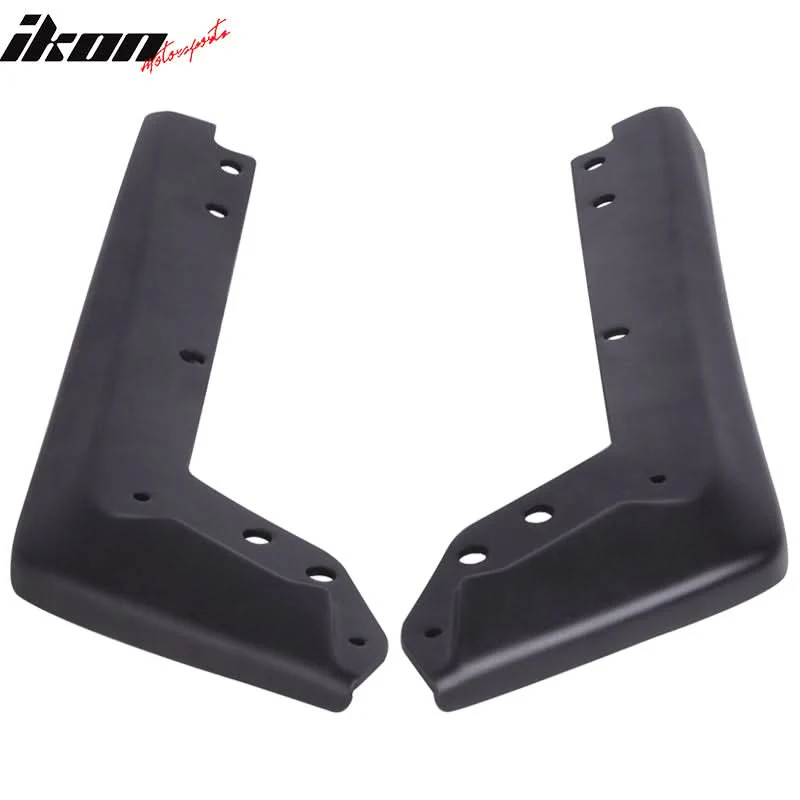 2015-2021 Subaru WRX STI Matte Black Rear Bumper Splitter Lip ABS - Image 3