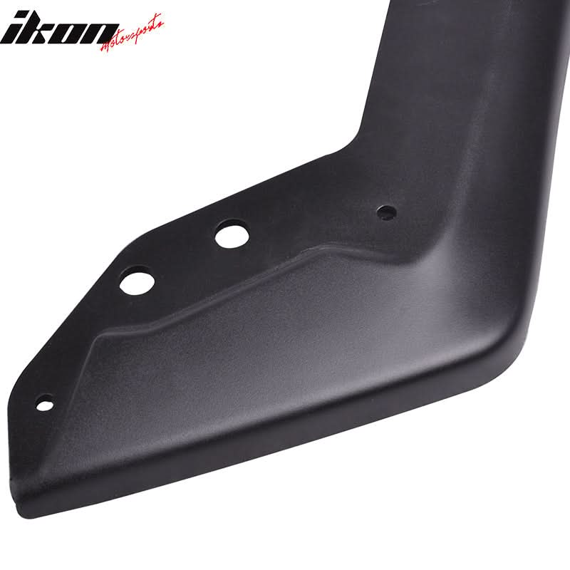 2015-2021 Subaru WRX STI Matte Black Rear Bumper Splitter Lip ABS - Image 4