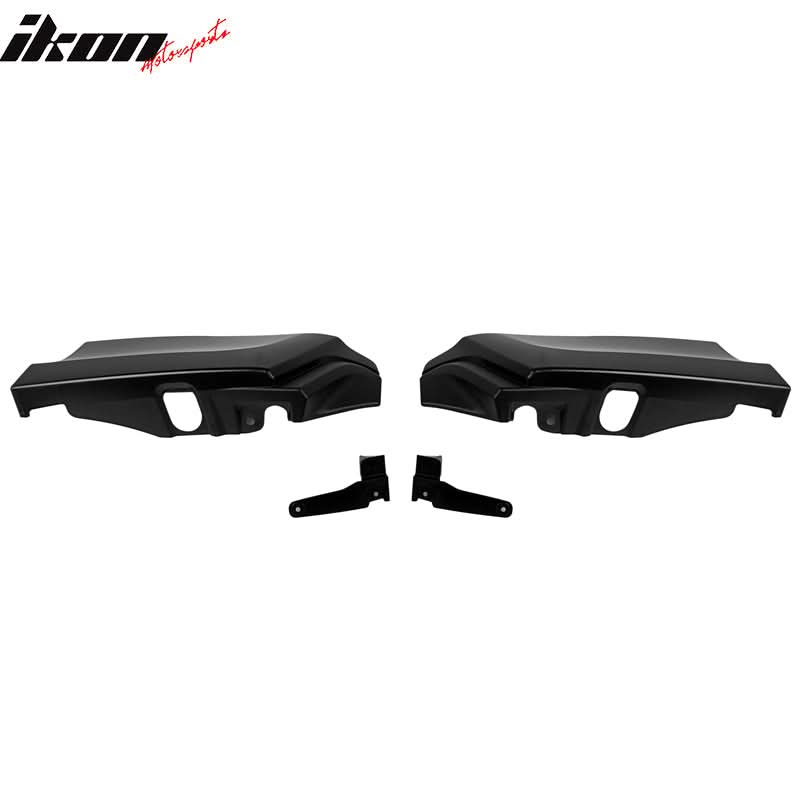 2015-2021 Subaru WRX STI Rear Bumper Lip Diffuser Side Aprons Canards - Image 3