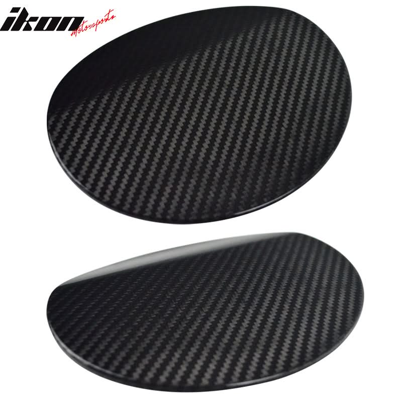 2015-2021 Subaru WRX STI Sedan Fuel Tank Cap Cover Trim Carbon Fiber - Image 4