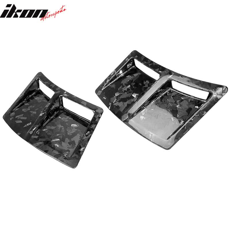 2015-2021 Subaru WRX STI Style Forged Carbon Fiber Rear Side Fender - Image 4