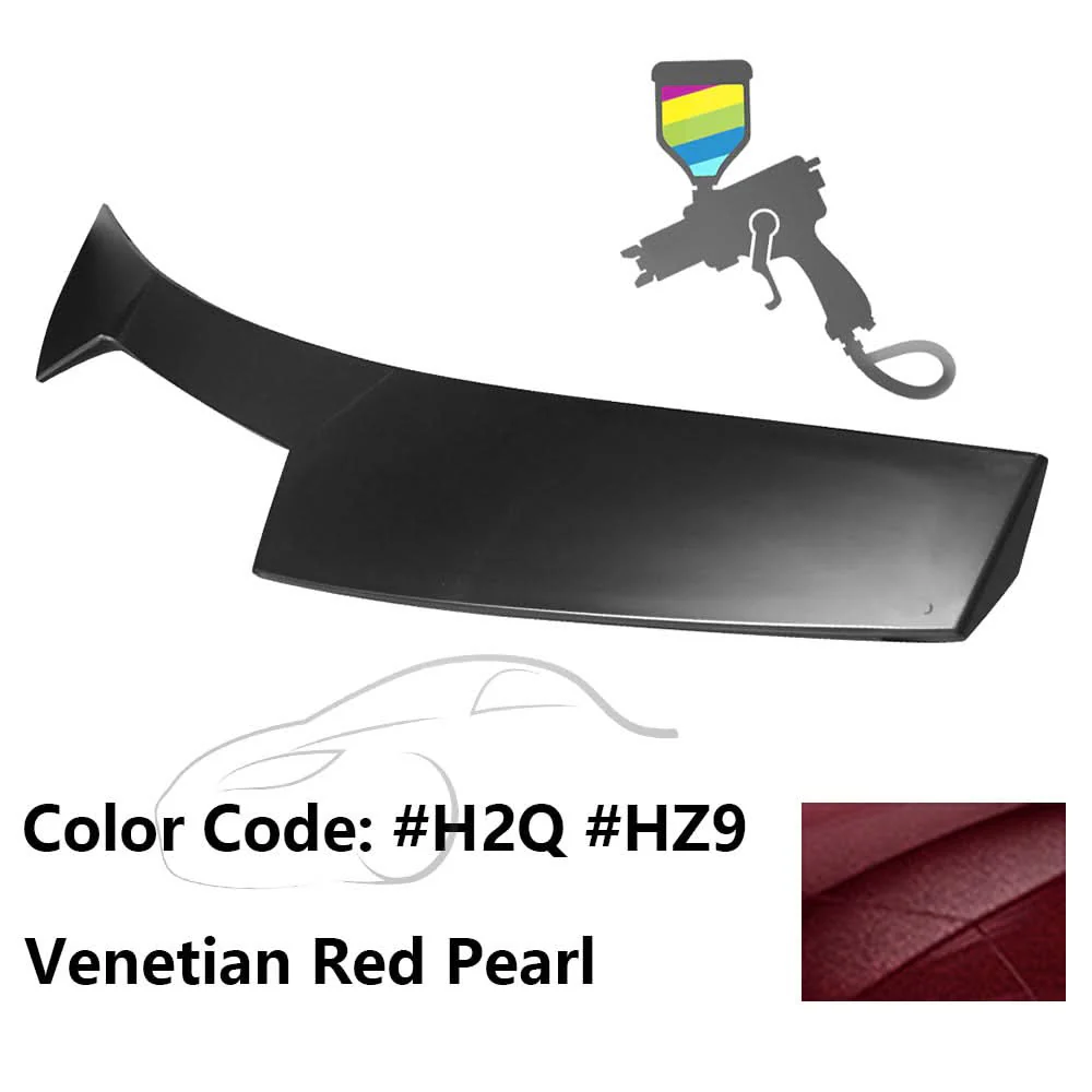 2015-2021 Subaru WRX STI V2 Style Rear Roof Spoiler ABS - Image 18