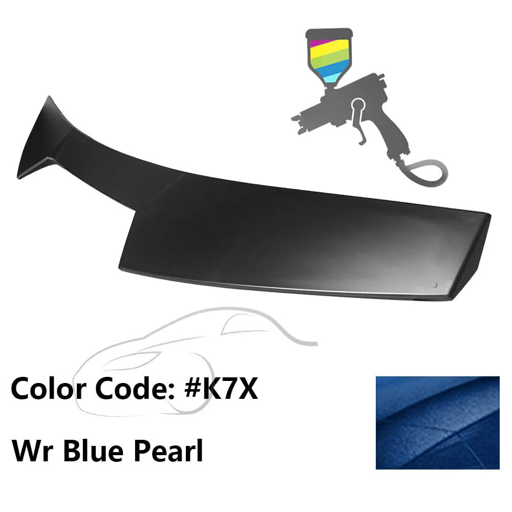 2015-2021 Subaru WRX STI V2 Style Rear Roof Spoiler ABS - Image 25